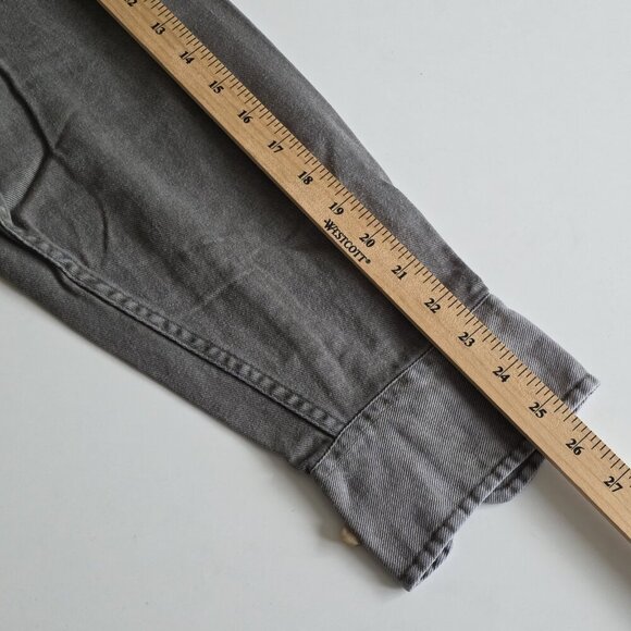 Cabela's Shirt Men XLT Military Green Denim LS Buttons Pockets Cotton Outdoors - Picture 7 of 16